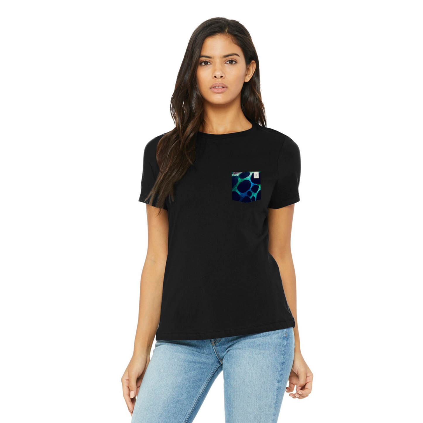 Poison Dart Frog Women's Pocket Tee