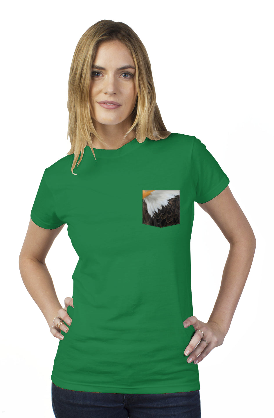 Go Eagles - Women's Pocket T