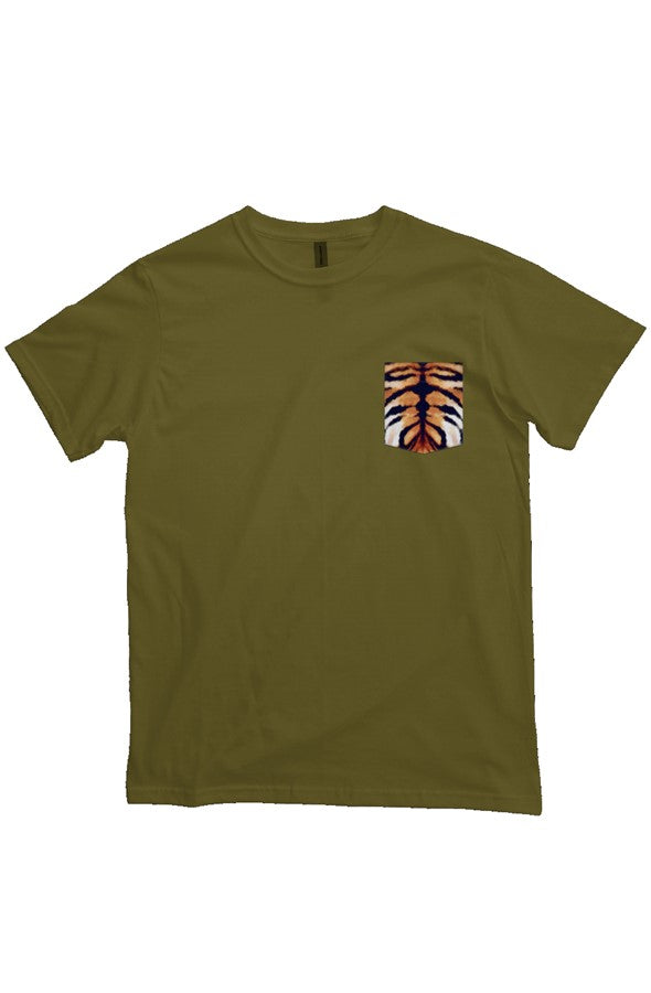 Bengal Tiger Men's Pocket Tee
