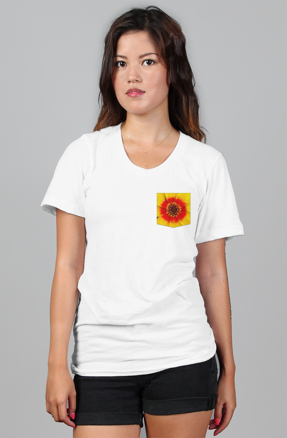 Zinnia Women's Pocket Tee