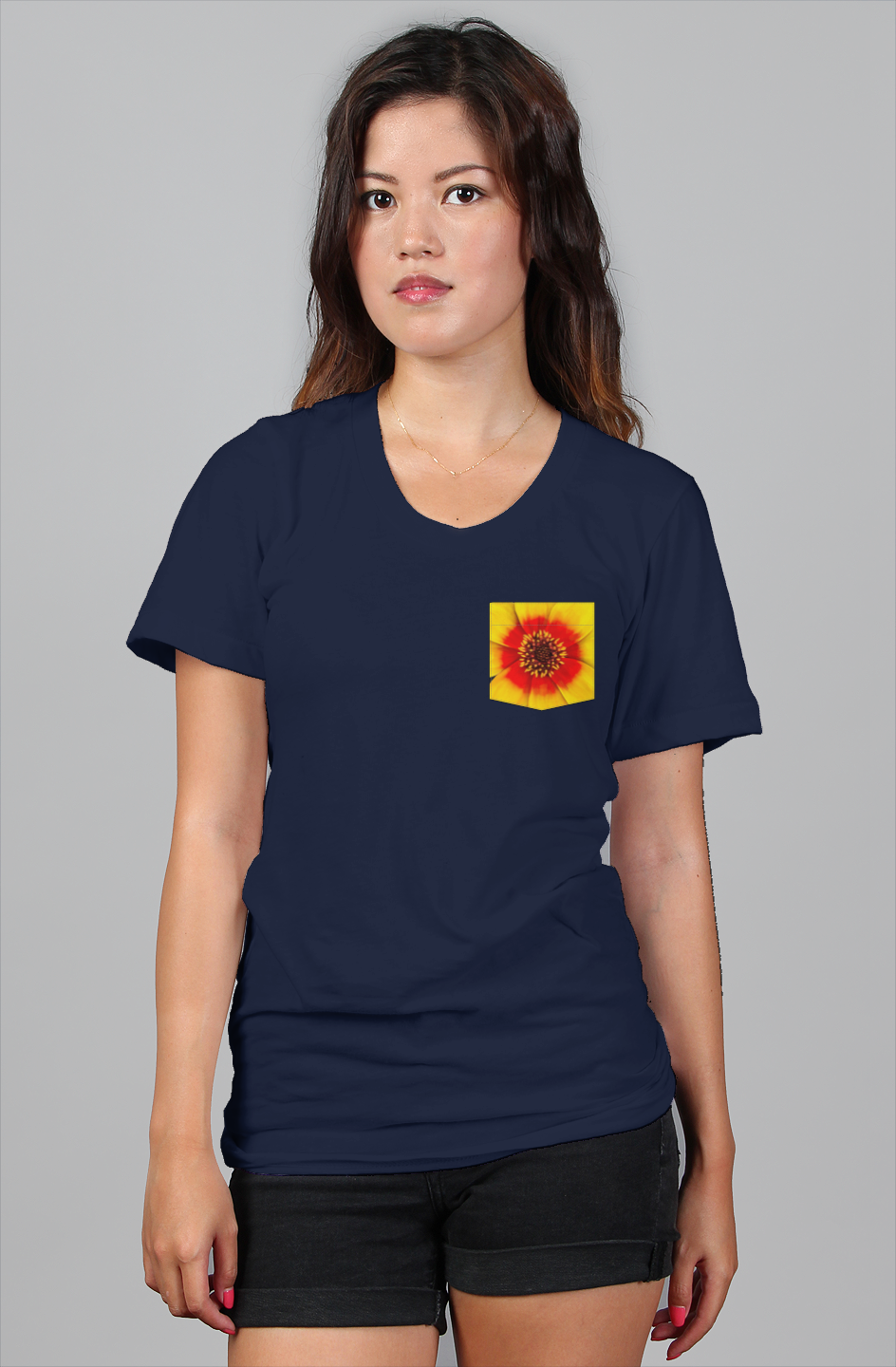 Zinnia Women's Pocket Tee