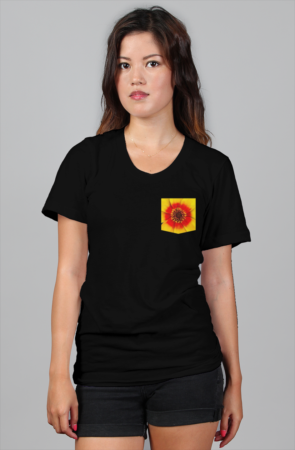 Zinnia Women's Pocket Tee