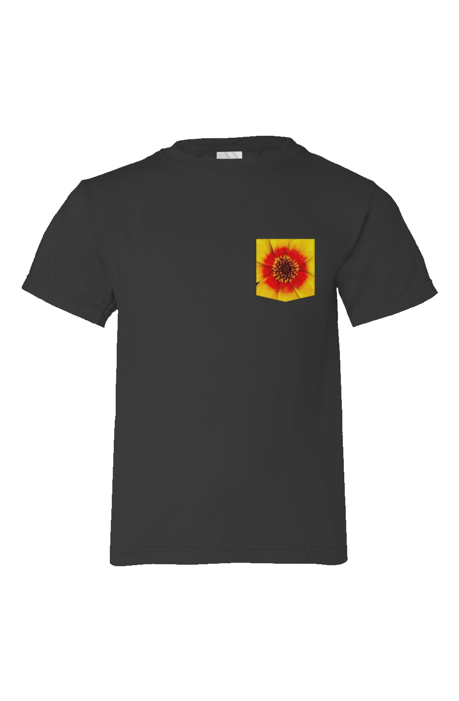 Zinnia Kid's Pocket Tee