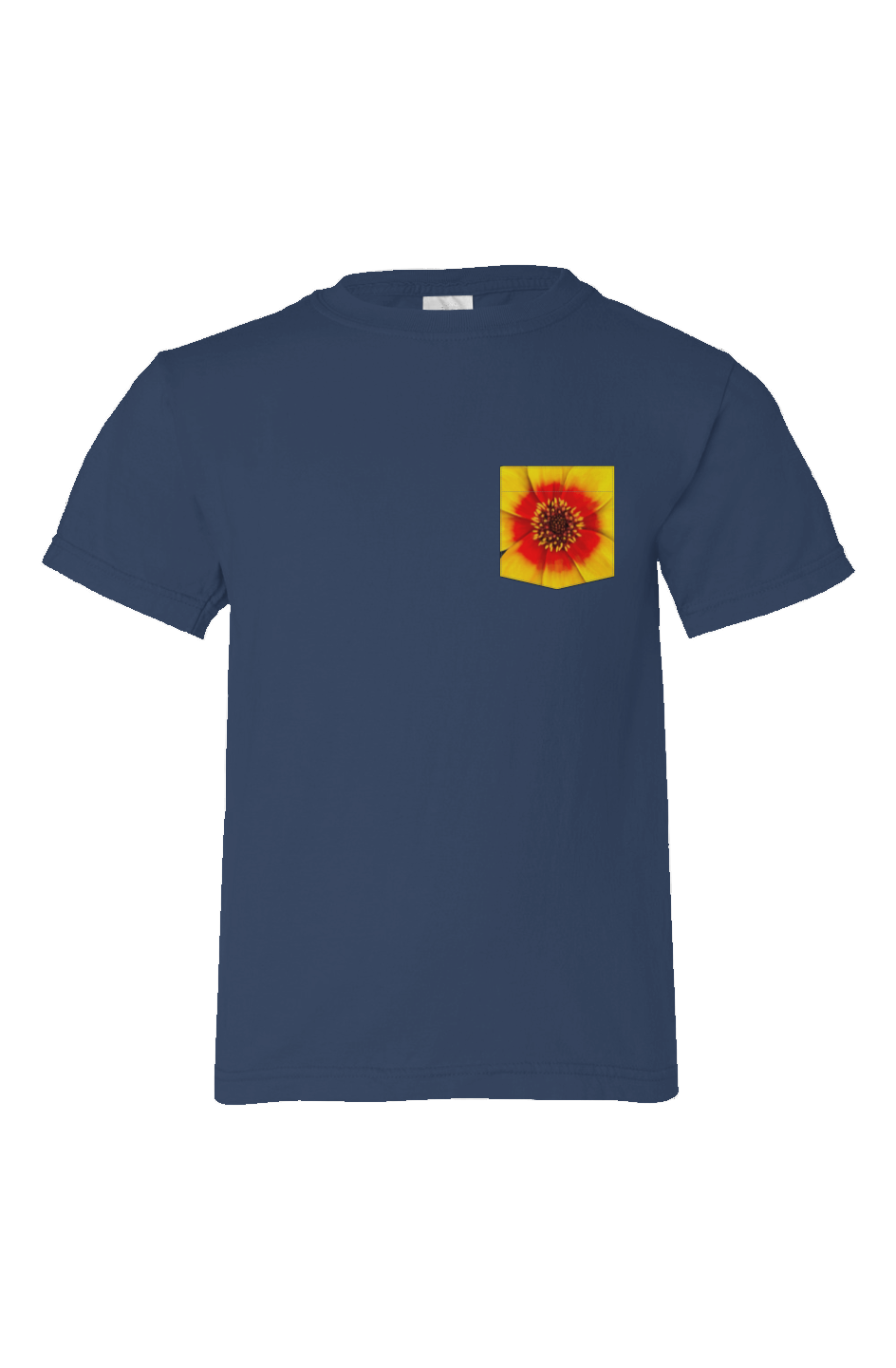 Zinnia Kid's Pocket Tee