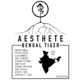 Bengal Tiger field tag — Aesthete taxonomy card