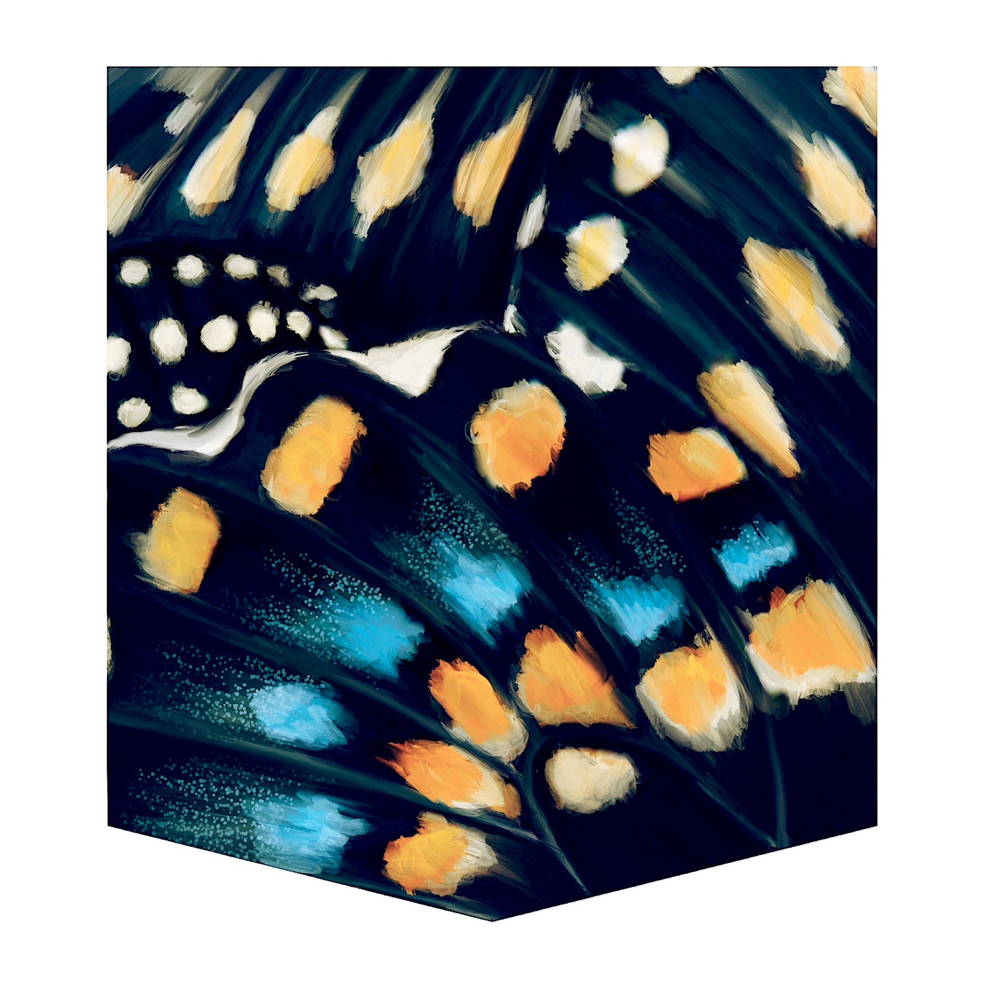 Blue Swallowtail Butterfly Kid's Pocket Tee