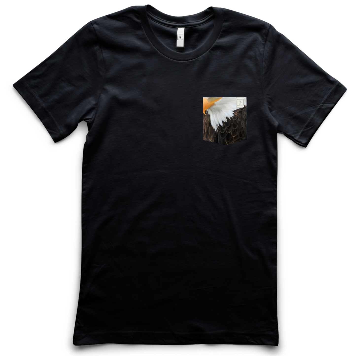 Bald Eagle Men's Pocket Tee