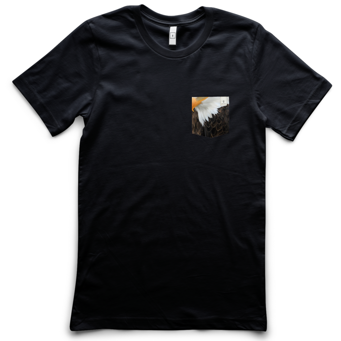 Bald Eagle Kid's Pocket Tee