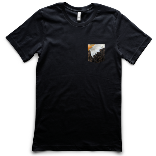 Bald Eagle Kid's Pocket Tee