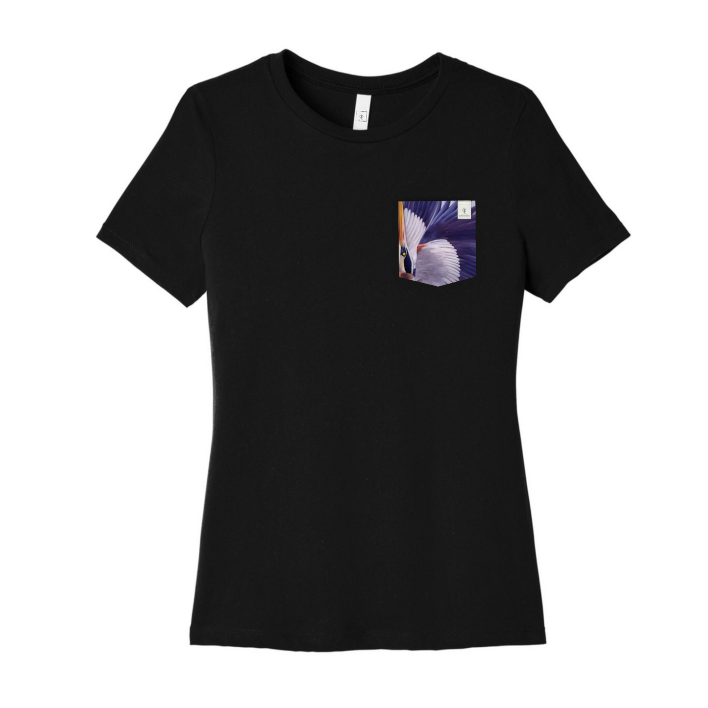 Blue Heron Women's Pocket Tee