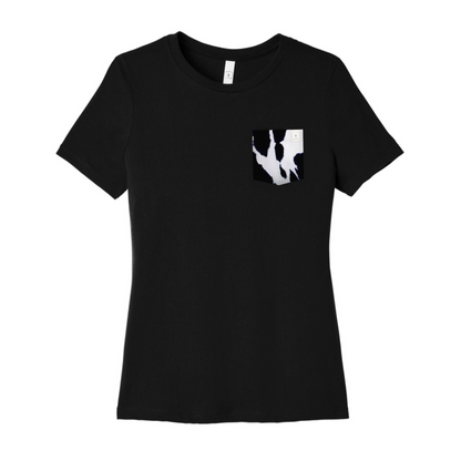 Holstein Friesian Cattle Women's Pocket Tee