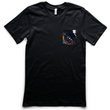 Spotted Kingfisher Men's Pocket Tee