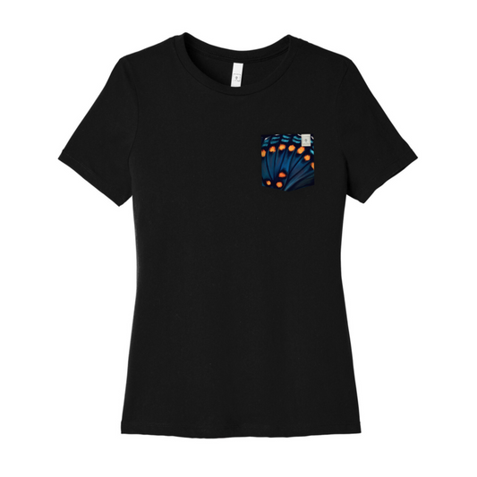 Limenitis Arthemis Butterfly Women's Pocket Tee