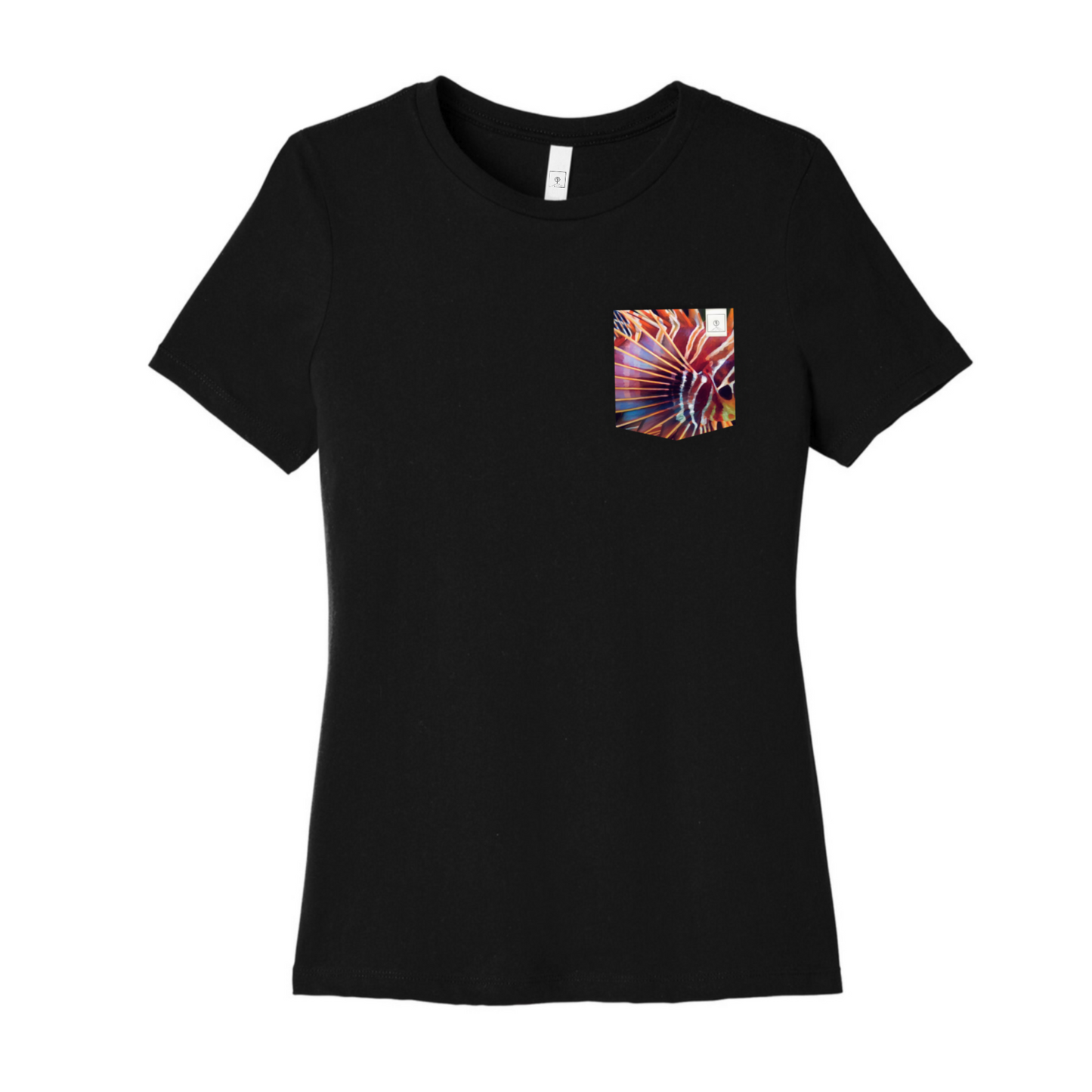 Lionfish Women's Pocket Tee