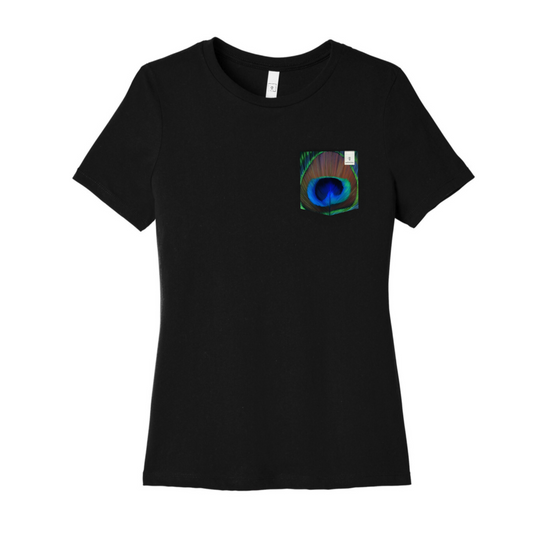 Peacock Women's Pocket Tee