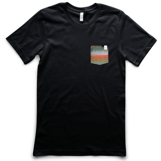 Rainbow Trout Kid's Pocket Tee