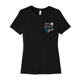 Blue Swallowtail Butterfly Women's Pocket Tee
