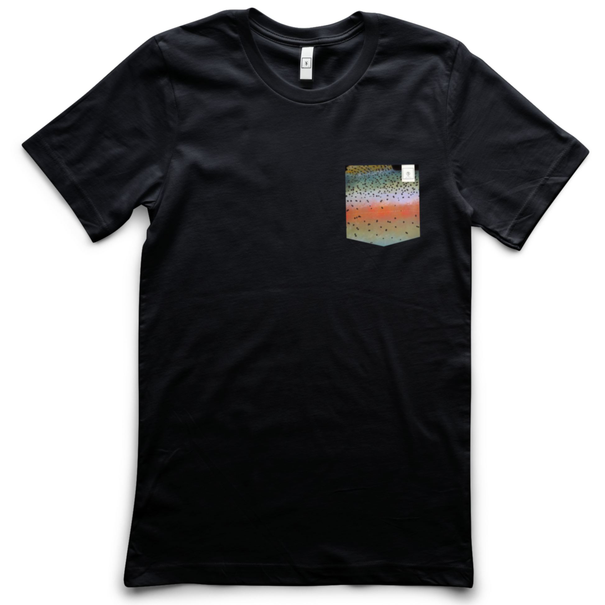 Rainbow Trout Men's Pocket Tee