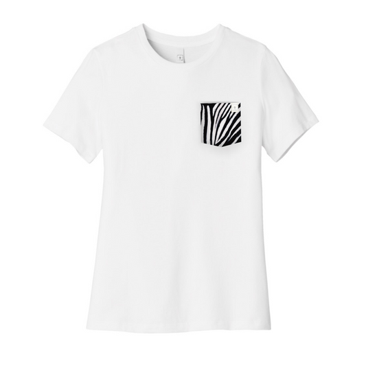 Burchells Zebra Women's Pocket Tee